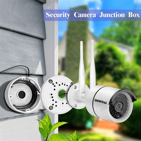 bullet security camera junction box|outdoor security camera mounting box.